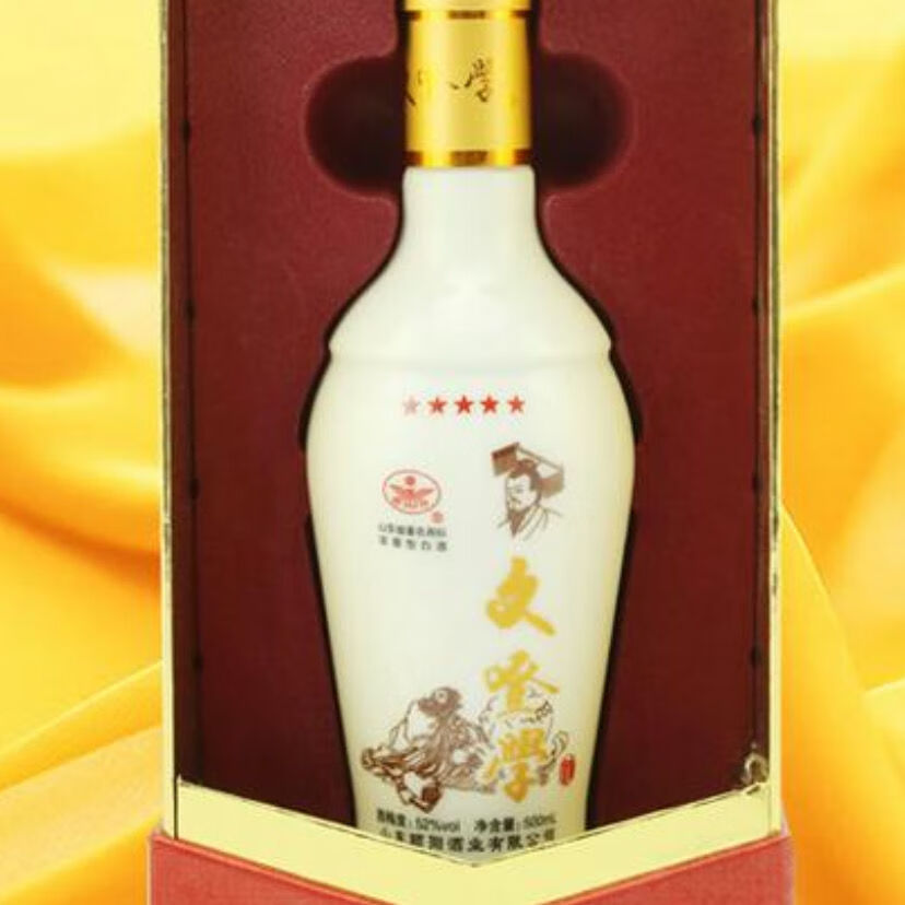 文登学酒 五星 52度浓香型白酒 500ml*1瓶 500ml*1【图片 价格 品牌