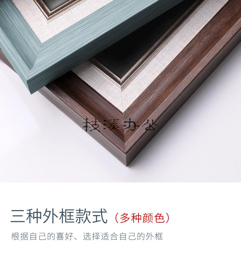 免装裱油画画框相框带画布带框裱框布框成品丙烯油画框外框定制做 lh