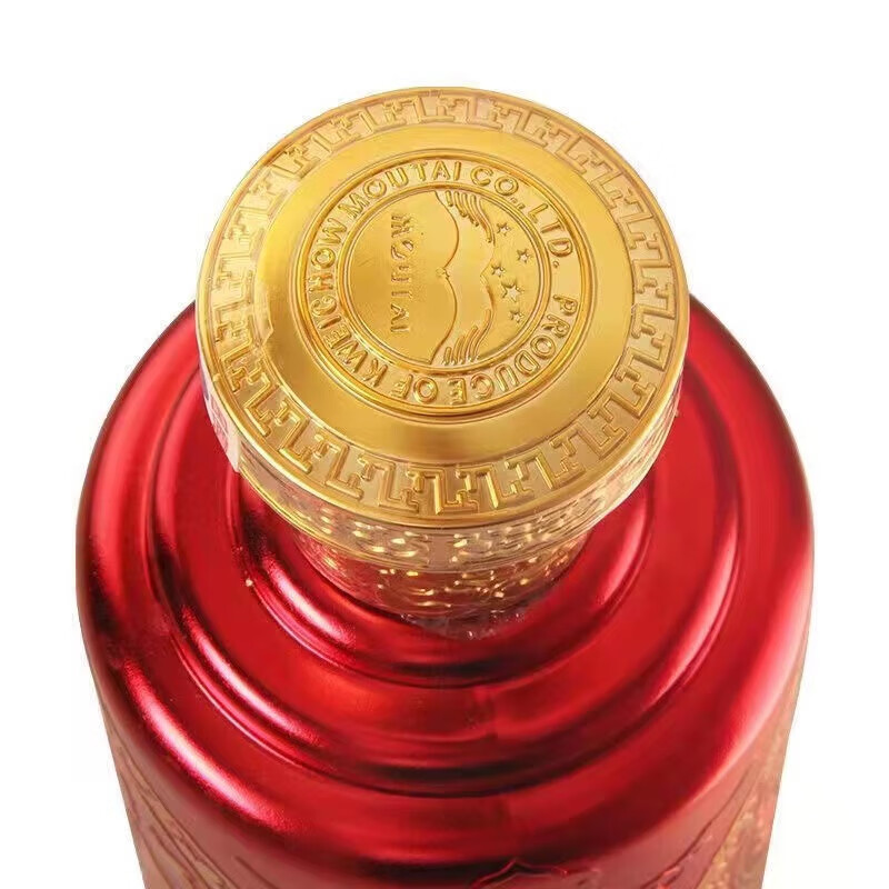 酒别重逢贵州茅台酒53度茅台红龙贵宾酱香型白酒500ml6瓶整箱装