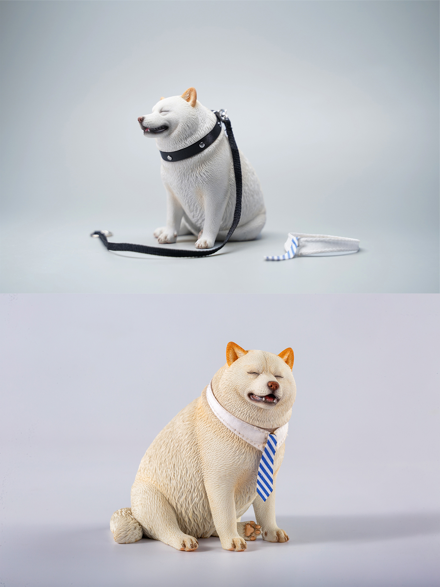 jxk16肥柴仿真动物模型可爱蠢萌憨治愈系宠物狗潮玩手办摆件肥柴jxk