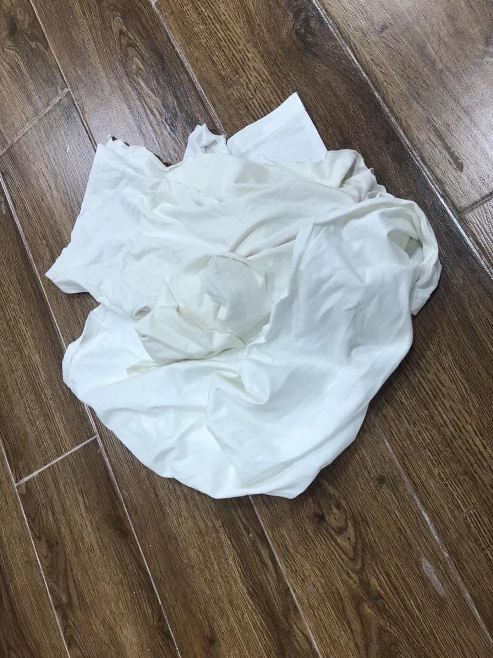 全白色擦机布全棉工业抹布破布纯棉碎布料吸油吸水不掉毛旧布废布 20