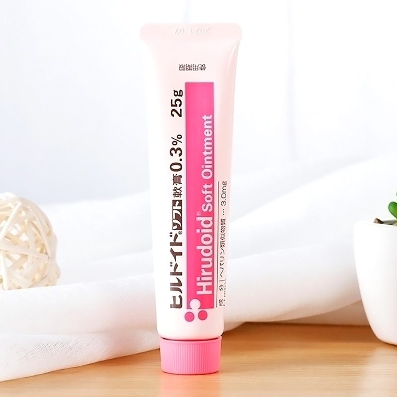 3% hirudoid血行皮肤保湿剂小粉膏保湿嫩滑 25g 2支装【图片 价格