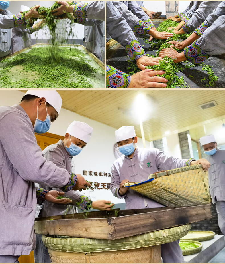 立早(lizao) 【恩施农】恩施玉露蒸青茶明前茶立早袋装100g恩施茶叶