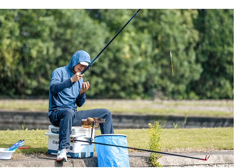 迪卡儂魚竿劍光釣魚竿手杆超輕超硬臺釣漁具套裝全套用品28調ovf36米