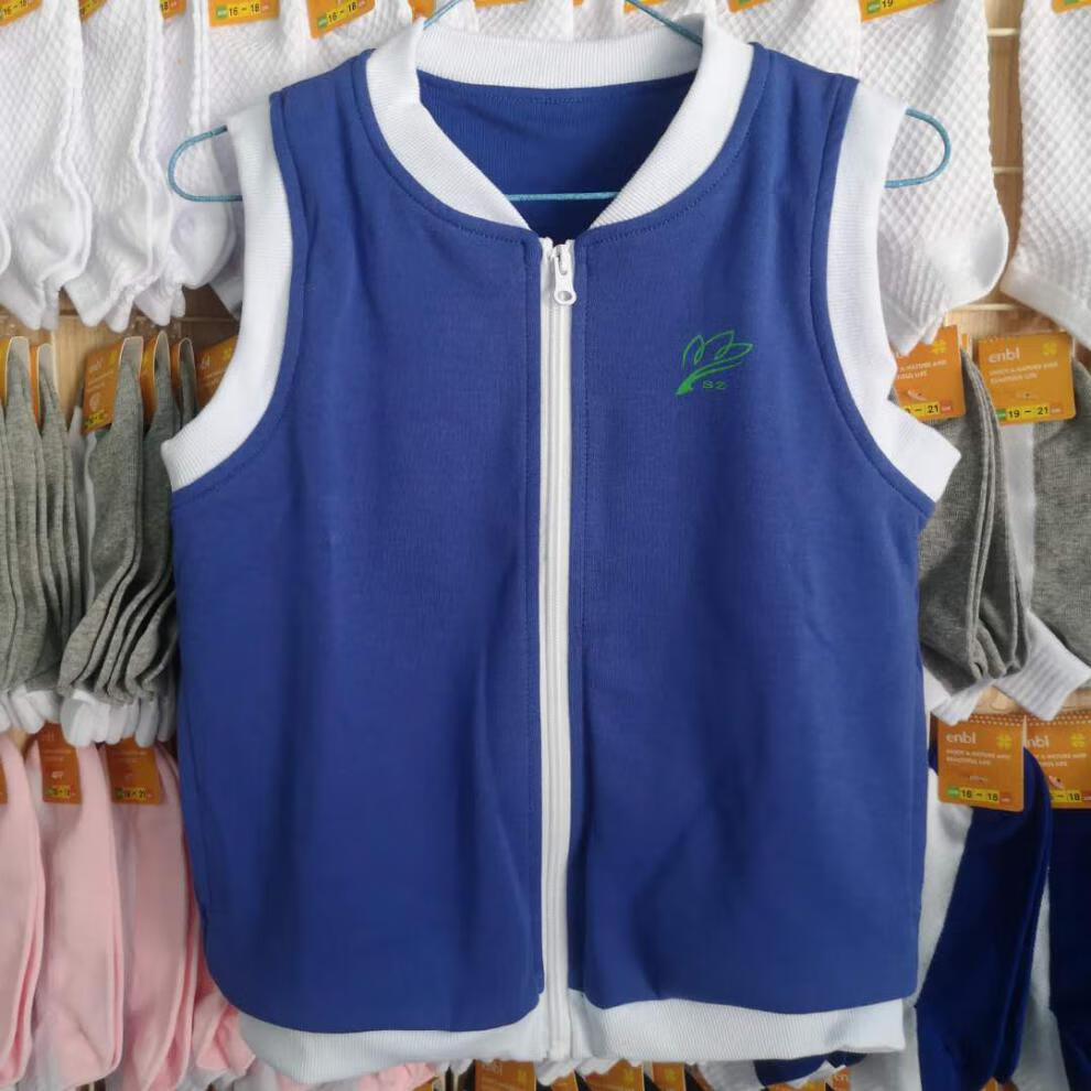 深圳校服莎臣豹深圳校服 莎臣豹 小学冬运棉背心 男女通用抖音同款