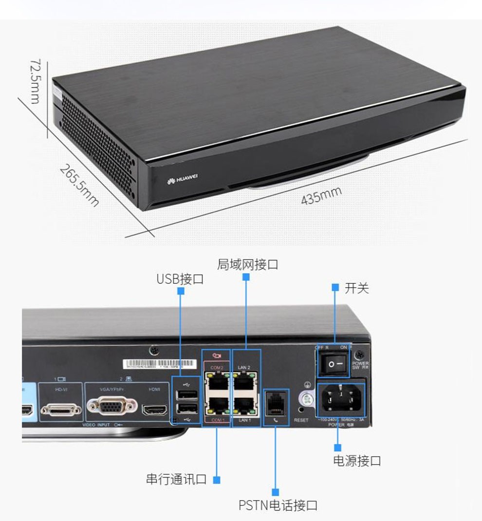 华为box600连接示意图图片