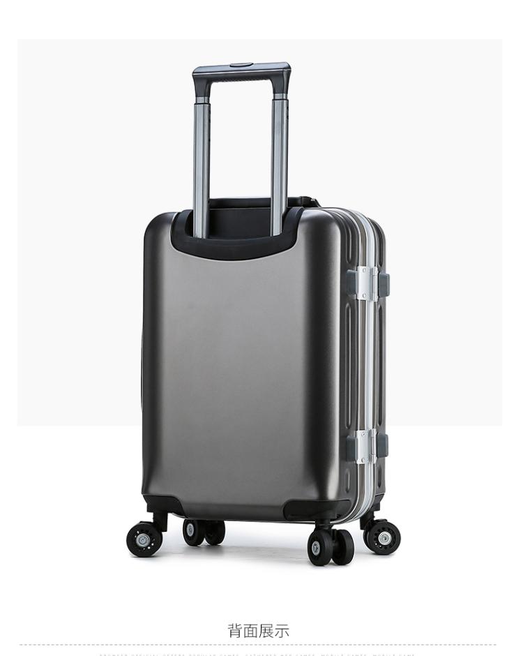 稻草人mexican行李箱20吋登机静音万向轮密码箱网红拉杆箱2021潮女小