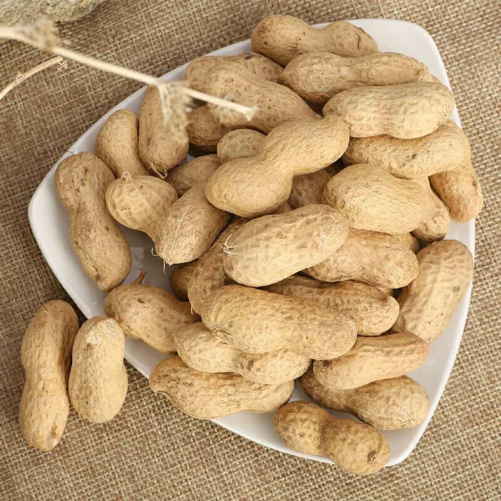 20年新花生农家铁锅炒花生原味花生熟花生带壳生花生批发原味炒熟花生