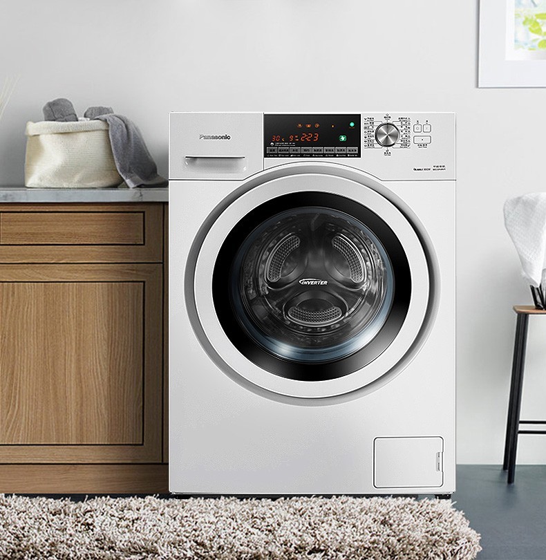松下panasonic滚筒洗衣机烘干机洗烘套装冷凝式烘干75度除皱除菌除螨