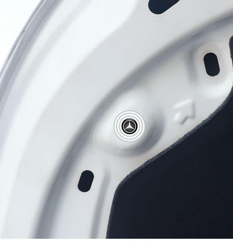 哪吒汽车哪吒v 哪吒u 哪吒n01汽车车门减震垫片隔音防撞橡胶贴垫 白色