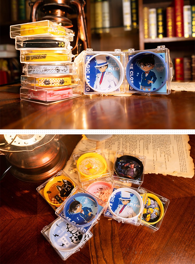 旗舰新品oppo名侦探柯南联名手环同款怪盗基德柯南手环jo承太郎文豪