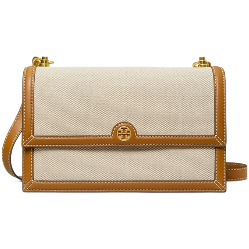 toryburch汤丽柏琦女包tmonogram系列风琴包斜挎单肩经典款小方包皮质