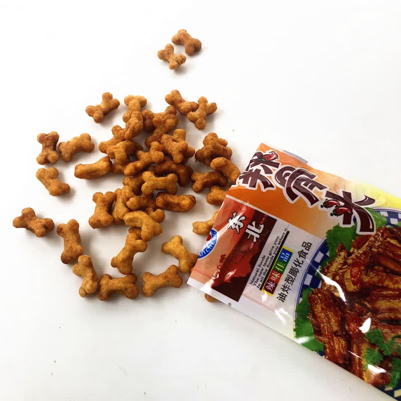 东北辣骨头8090怀旧90后校园膨化小时候的零食品童年香脆小吃 40包
