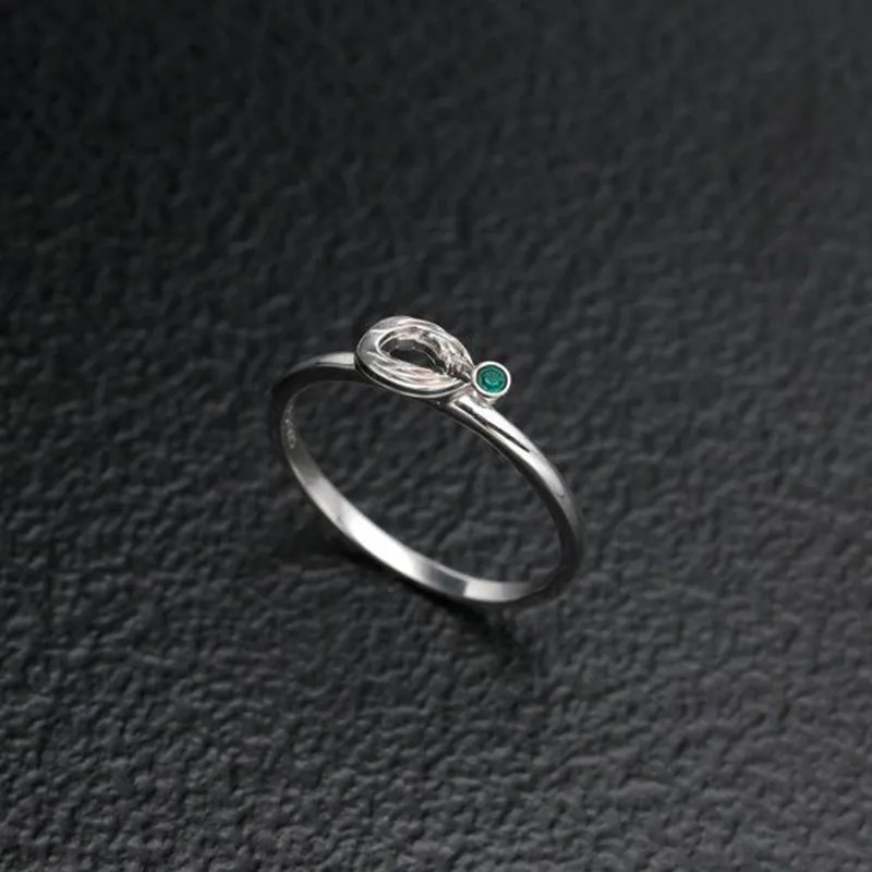 ins原创设计假面骑士build金兔银龙ooowes925银开口戒指基兔同龙指环