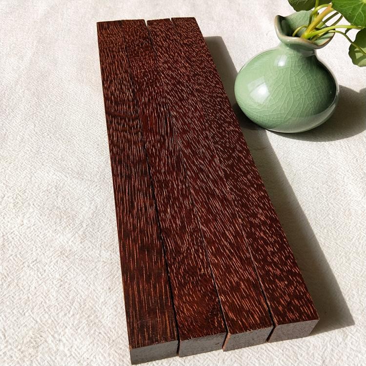 金星紫檀爆满金丝檀原木料方木料红金檀佛珠木料珠子料佛珠手串 红金