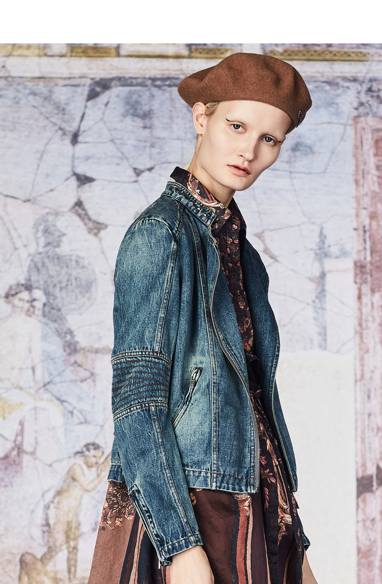 donoratico/达衣岩21秋外套(逆着风来的方向) 依旧蓝 l