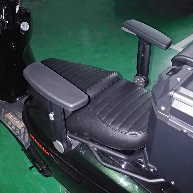 适用于标致姜戈150摩托车改装配件升降折叠扶手后座舒件django