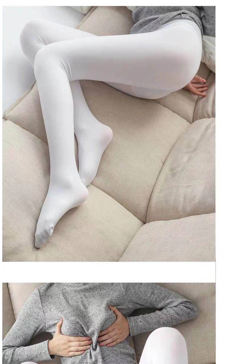 丝袜白色春秋单款日系女男cos显瘦连裤袜120d可爱萝莉连袜120d二条