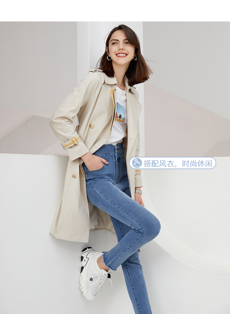 衣香丽影九分牛仔裤女韩版修身显瘦铅笔裤小脚裤子墨灰色xl