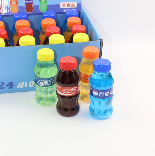 起泡胶m家可乐假水网红假水泥弹1元以下透明材料套装史莱姆水晶泥全套