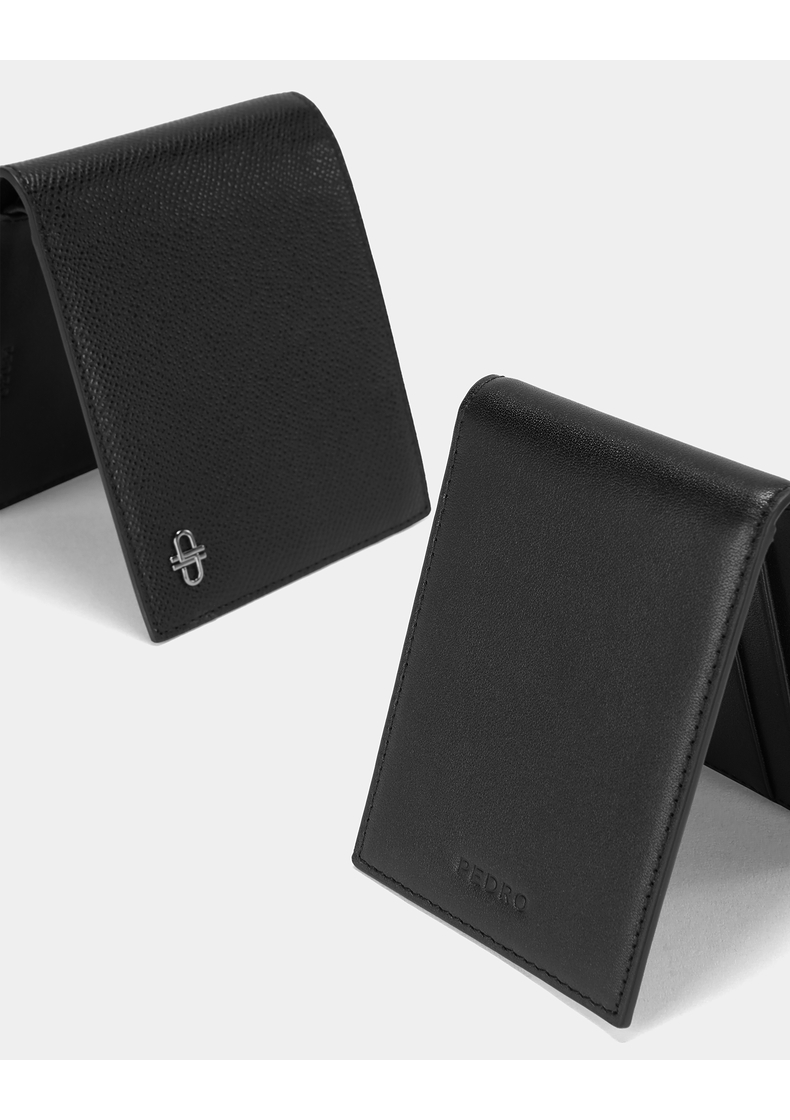 【21秋季新款】pedro短款钱包男士商务小牛皮子母钱包pm4-16500056 深
