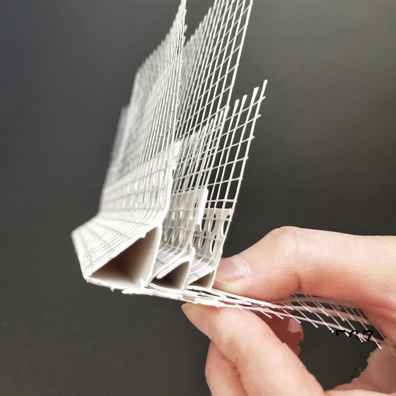 滴水塑料条pvc鹰嘴滴水线外墙檐口引流滴水阳角成品老鹰嘴滴水线 小号