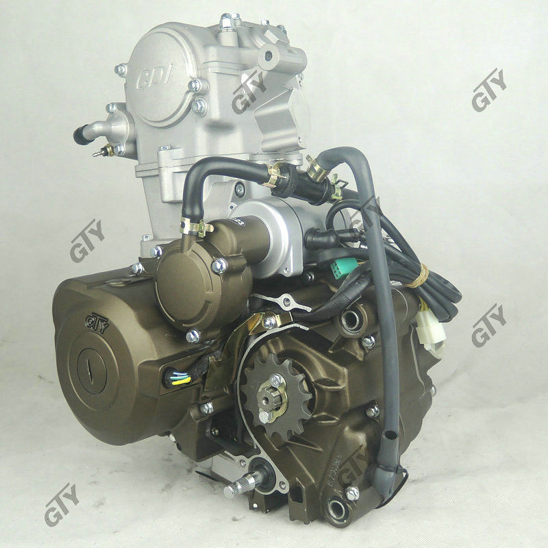 倒档 越野赛车改装发动机总成 gty水冷cb250-a高配版5档【图片 价格