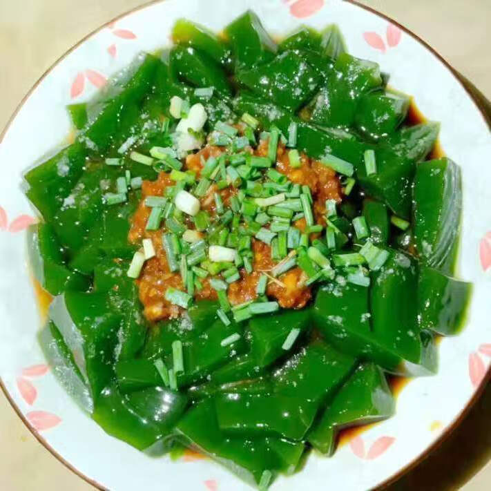 神仙豆腐干粉正宗观音树叶即食绿凉粉专用凉菜野菜新鲜叶凉粉 5小包75