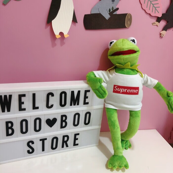 青蛙公仔旅行芝麻街长腿青蛙挂件公仔kermit科密特青蛙玩偶科米蛙自闭