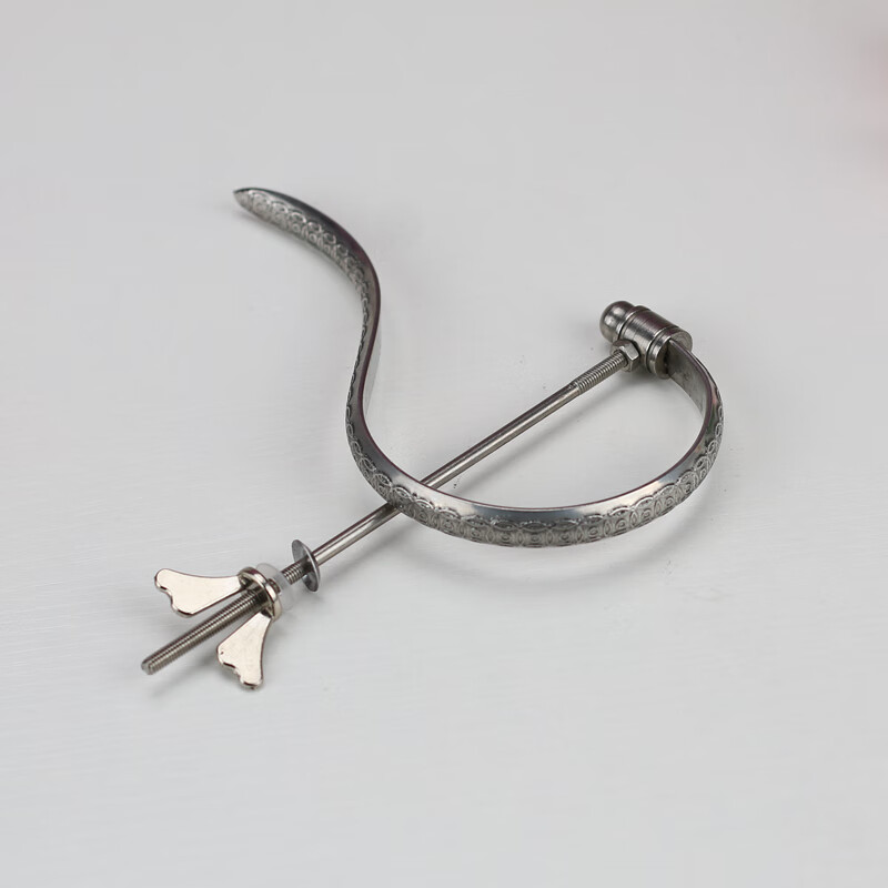 画眉八哥蜡嘴竹鸟笼不锈钢折叠压花铜钱挂钩钩子提手鸟用具配件梦雷宠