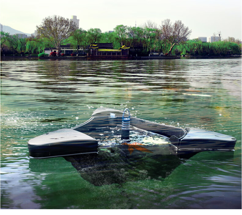 鱼池树叶收集器德国欧亚瑟撇渣器锦鲤鱼池水面树叶垃圾收集器水面漂浮
