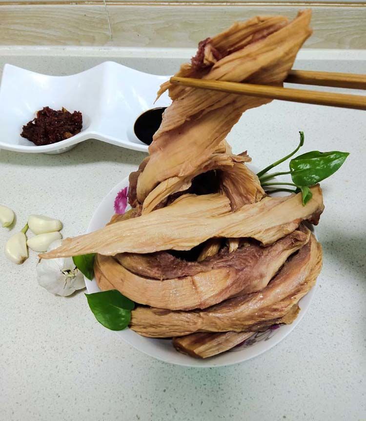 熟驴板筋新鲜驴肉 驴筋 河北特产生驴板筋 真空包装即食500g 顺包:2斤