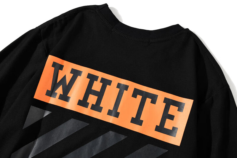 offwhite ow潮牌off复古风white短袖t恤男女宽松夏季ow棉质高街半袖