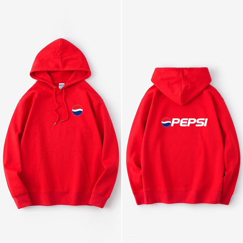百事可乐联名百事可乐联名pepsi百事可乐卫衣连帽打底衫衣服套头男女