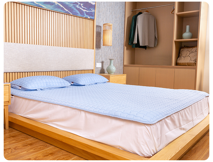 para泰国乳胶凉席冰丝学生宿舍单人可折叠夏可水洗家用席子降温神器 1