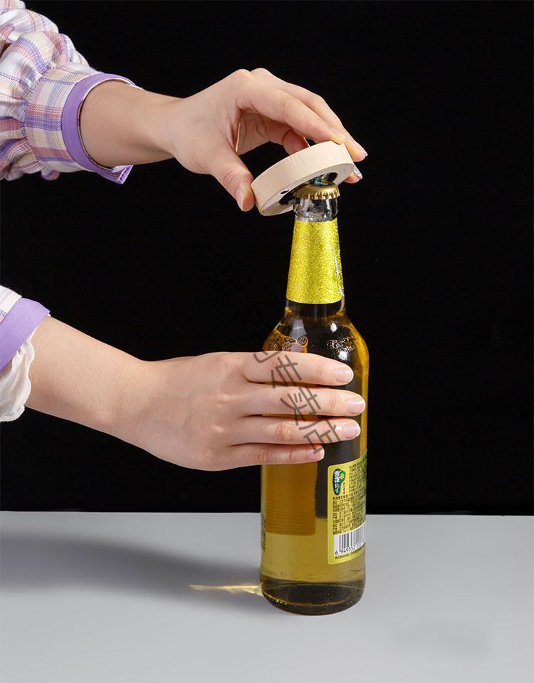 啤酒开瓶器罐头开瓶器创意个性弹射网红居家家冰箱贴磁铁个性创意啤酒