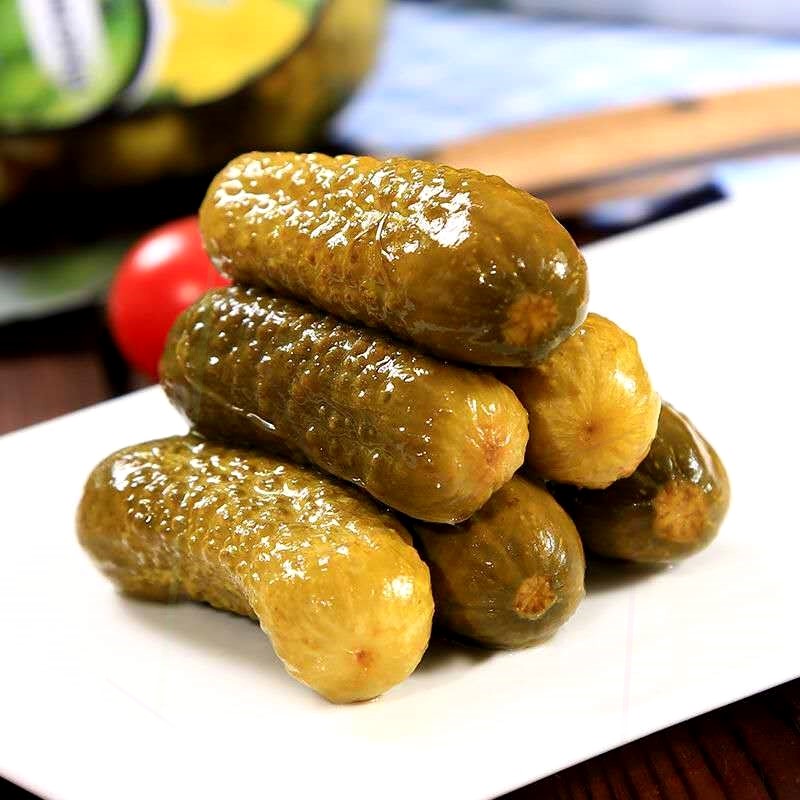 俄罗斯酸黄瓜进口食品客喀秋莎美味正宗腌小黄瓜俄国俄式特产 小鸟