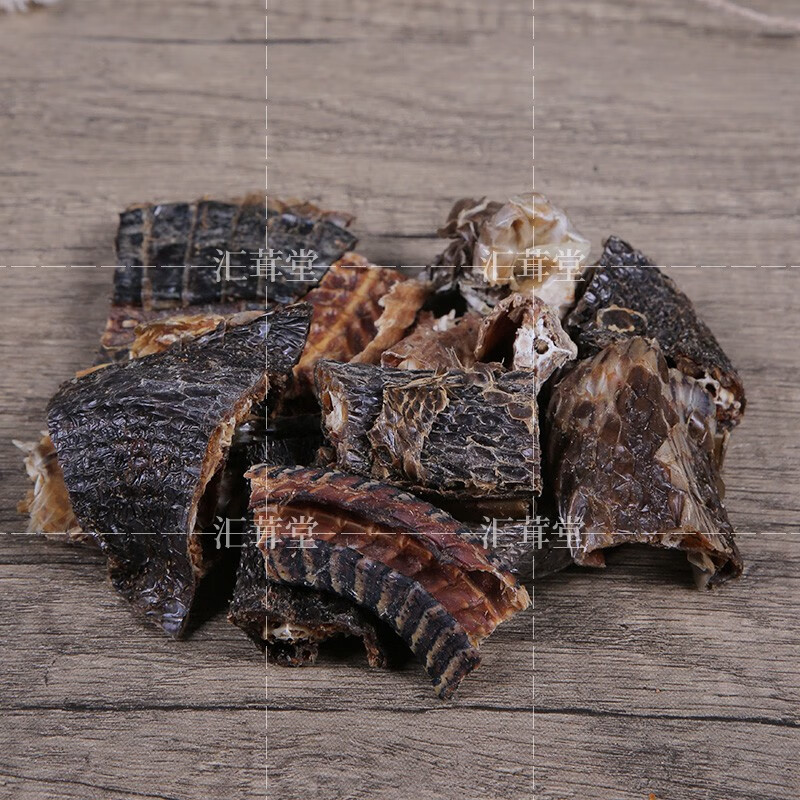 茸宣堂乌梢蛇段中药材乌稍蛇段500克乌蛇干段 不碎泡酒 正宗乌梢蛇粉