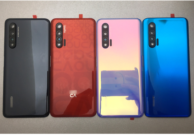 潮颖适用于华为nova6原装后盖玻璃手机电池盖nova65g版拆机后壳nova6