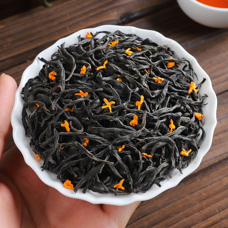 2022新茶桂花红茶丹桂 小种红茶武夷正山茶叶浓香型茶叶古法窖制浓香