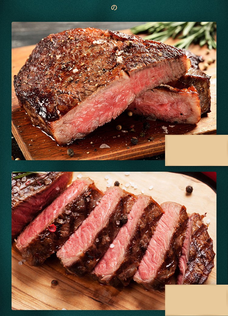山姆小厨澳洲和牛m9肉眼原切雪花牛排谷饲500天m7西冷儿童菲力上脑边