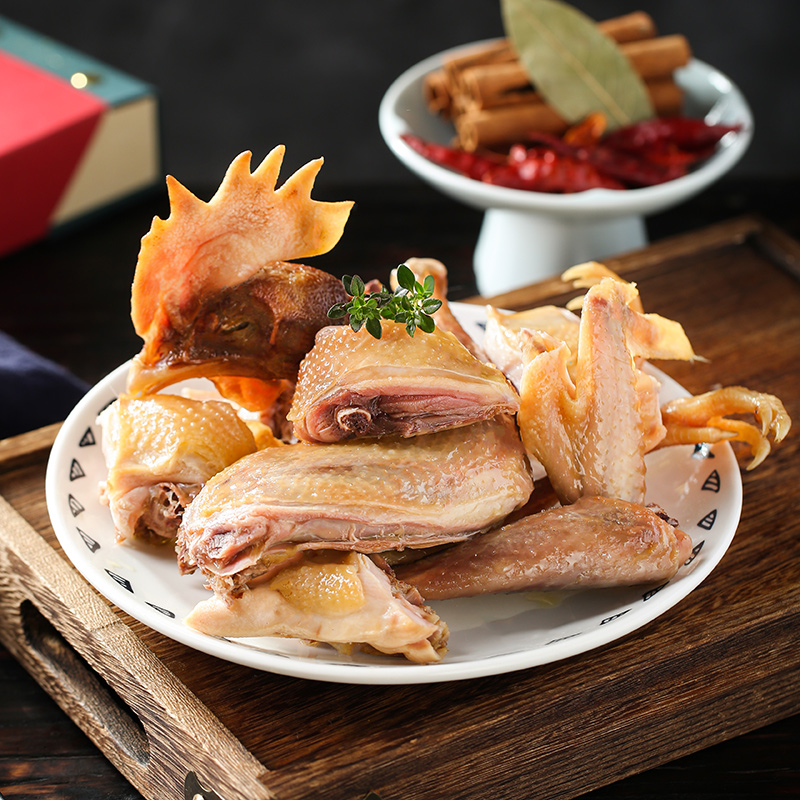 安徽咸鸡2斤整只装农家diy腌制散养老鸡腊鸡六安特产风干鸡咸腊货 整