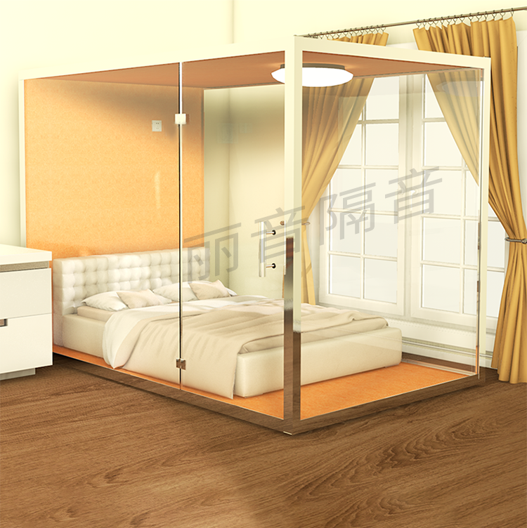 隔音房休息室环保无味防噪音小房间室内睡觉房可拆小型睡眠舱12x22x