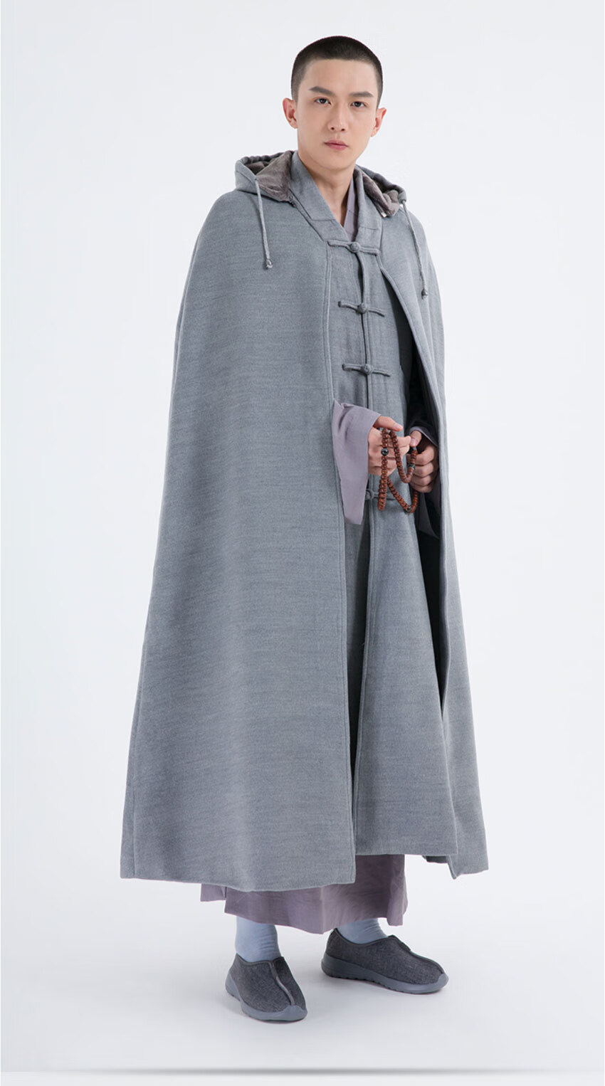 衣普西隆 打坐披风斗篷僧服僧衣佛具佛堂用品寺庙僧人和尚冬季拜佛