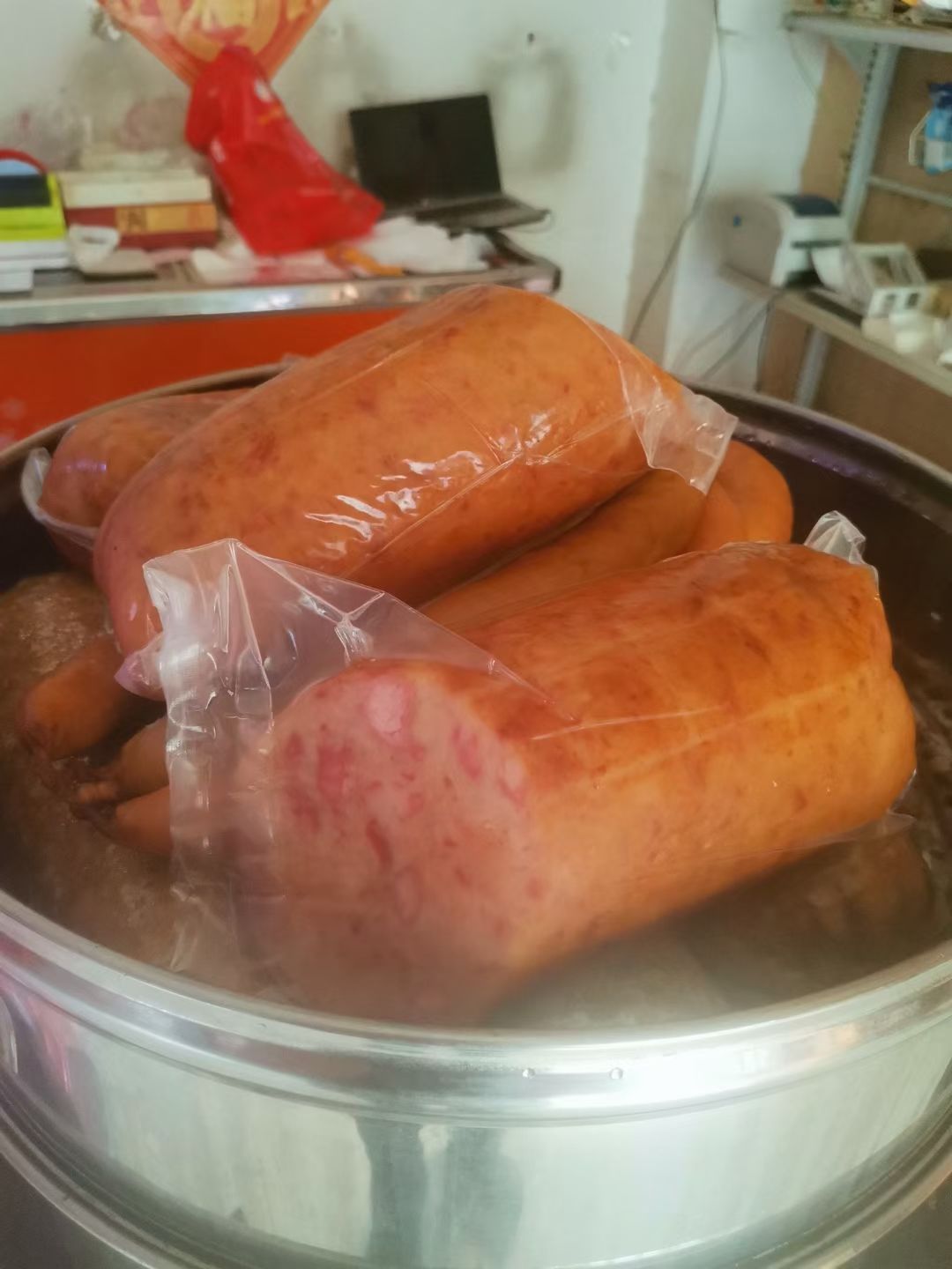 河北特产定州焖子正宗猪肉手掰肠肉灌肠现做现卖老味道 手掰肠5斤