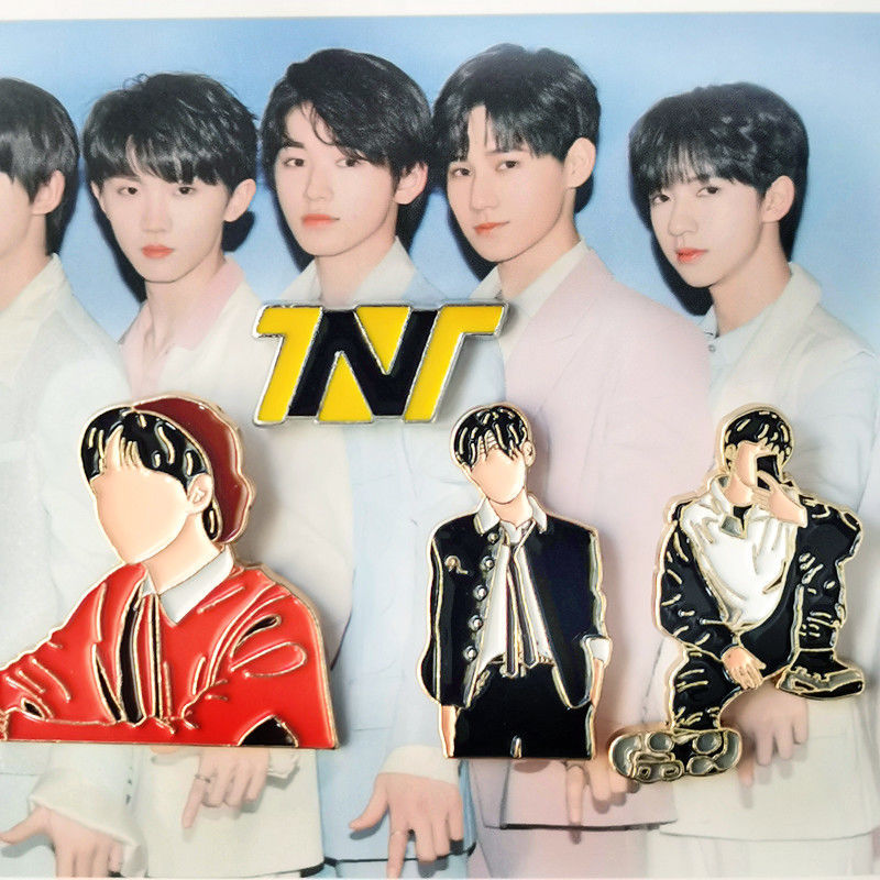 zeck轻奢时代少年团tnt周边胸针贺峻霖严浩翔张真源同款徽章闺蜜应援