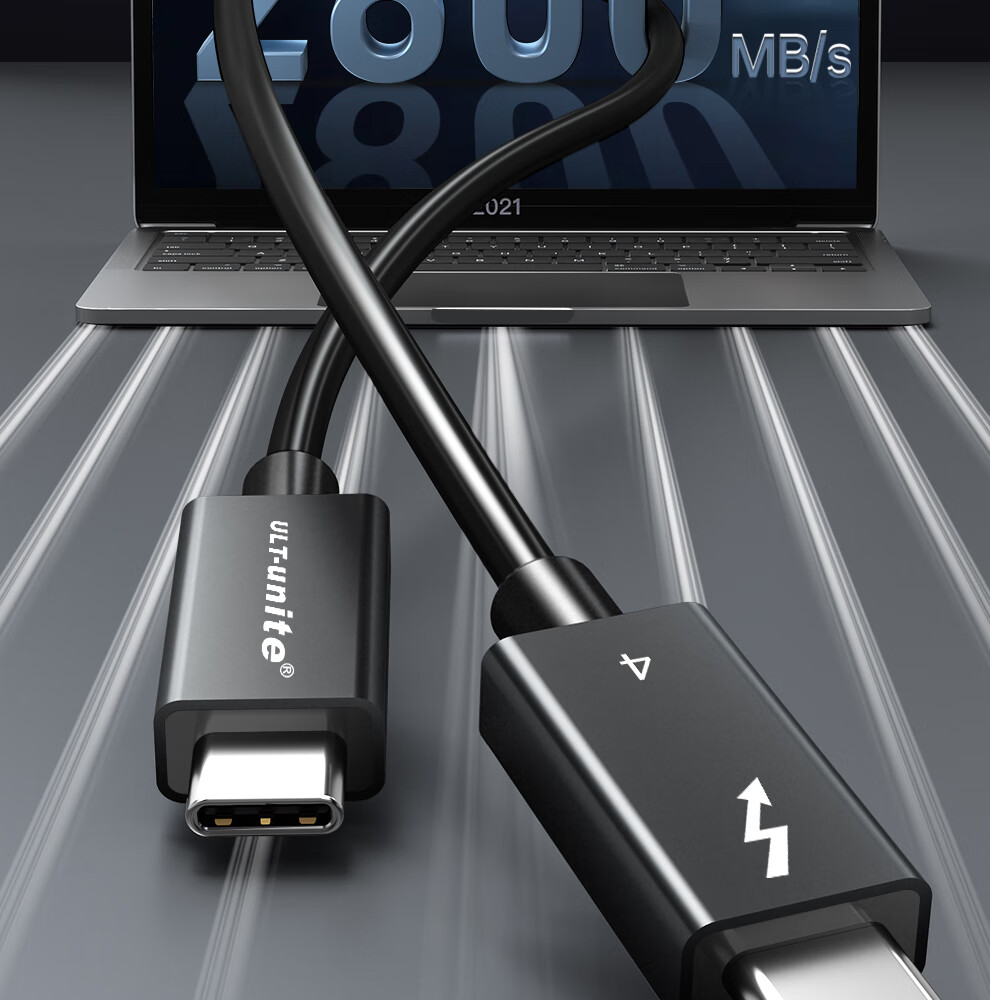ult-unite 雷电4线40g高速传输8k视频投屏全功能兼容usb4雷雳3笔记本