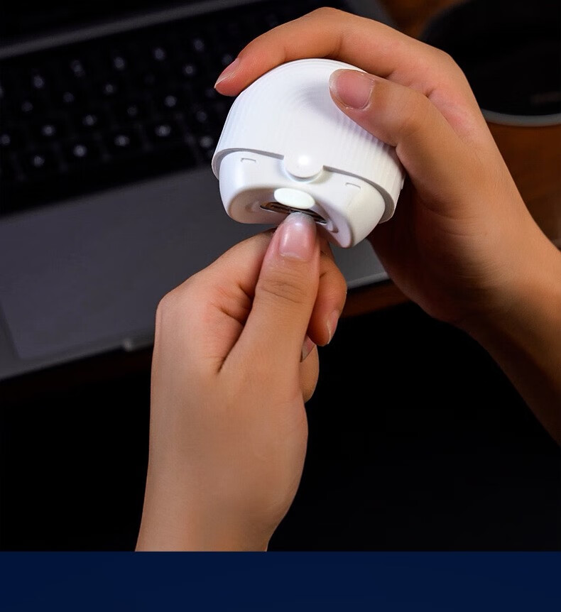 尼基科ovl电动指甲刀修剪器全自动老人婴儿童防飞溅家用指甲剪神器