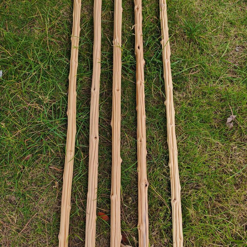 神农架万寿藤直藤手杖实木直拐杖六道木太极鞭杆武术短棍短棒拐杖