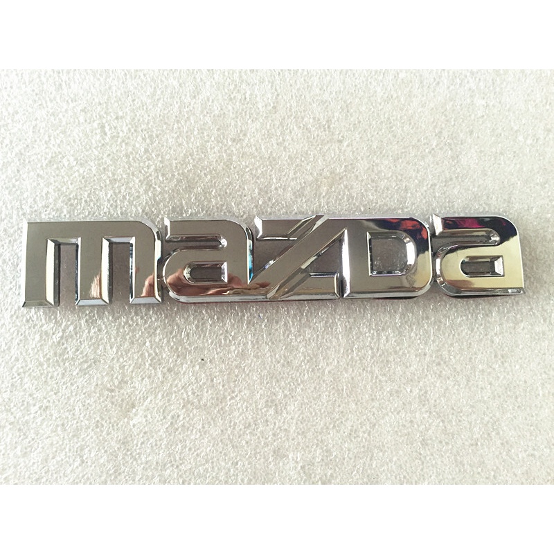 适用于马自达6尾标马六轿跑后标后备箱标一汽轿车mazda6字标标志车标